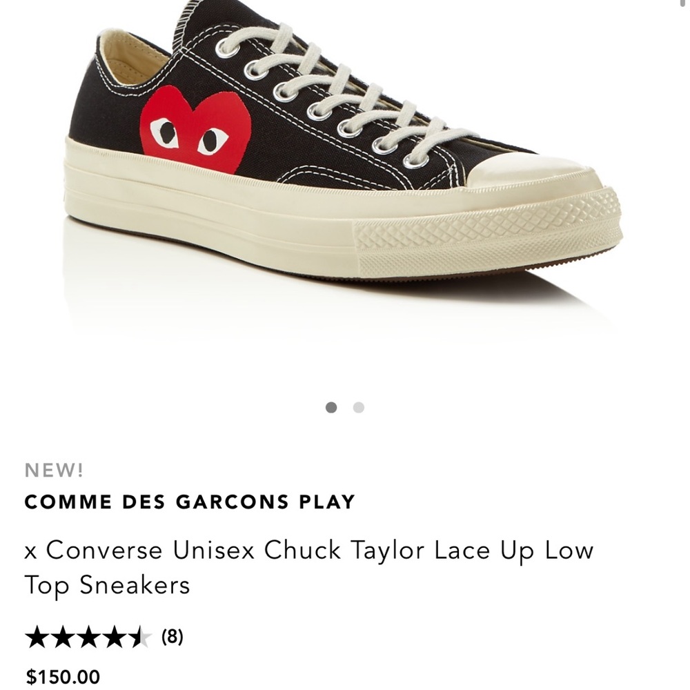 COMME DES GARCONS PLAY x converse